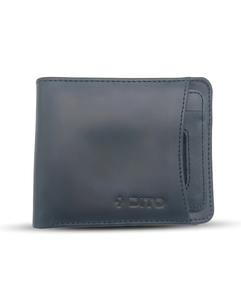 Dito Multi Slot Black Bifold Wallet (Pure Cow Leather)