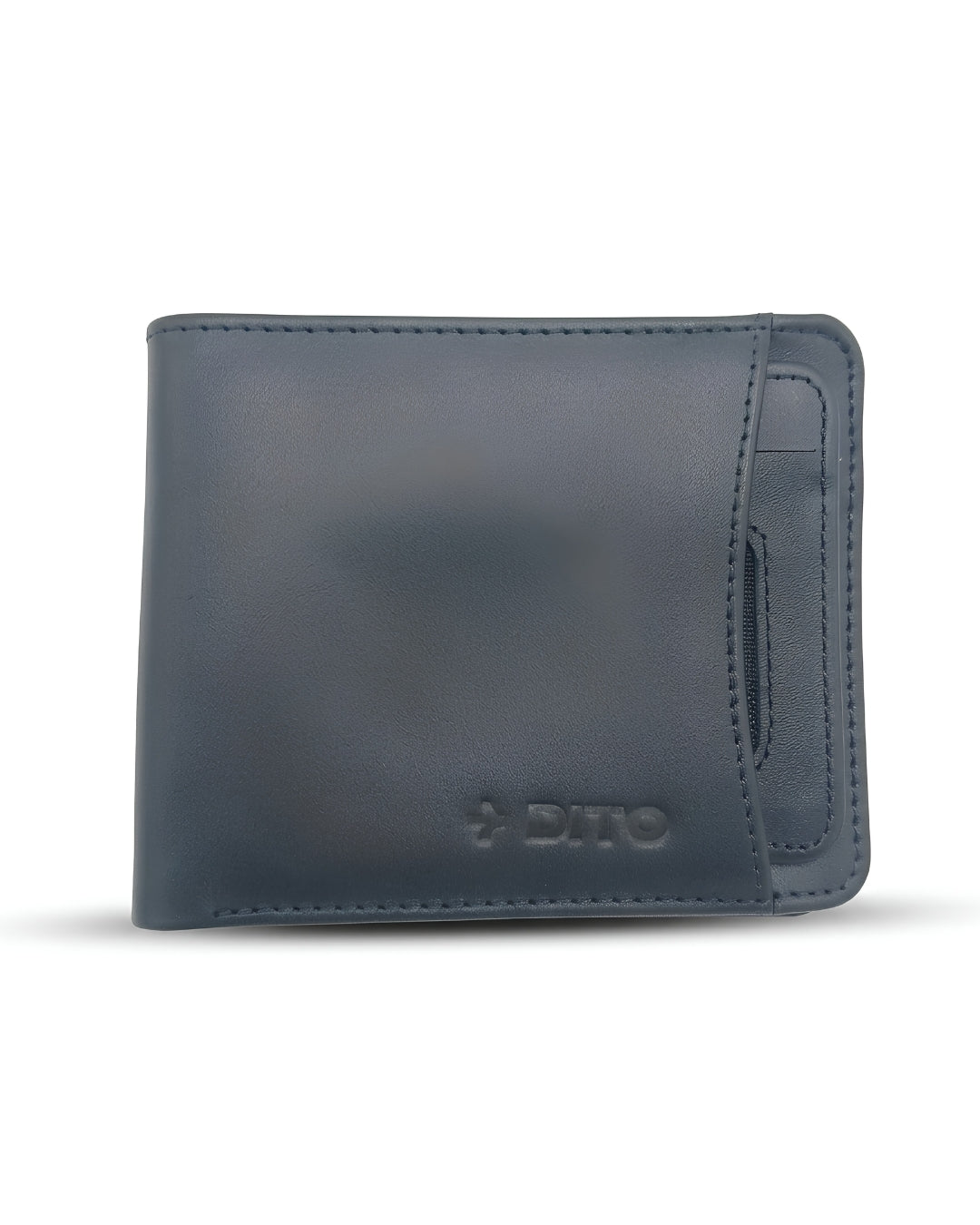 Dito Multi Slot Black Bifold Wallet (Pure Cow Leather)