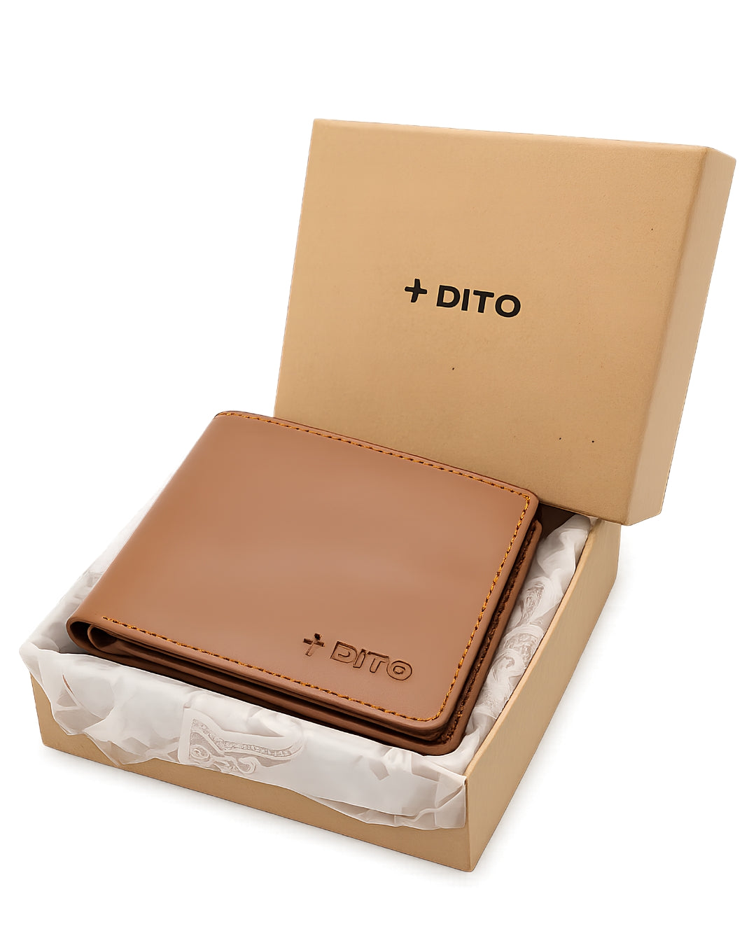 Dito Brian Bifold Wallet (Pure Sheep Leather)
