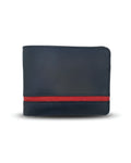 Dito Dotted Red Bifold Wallet (Pure Cow Leather)
