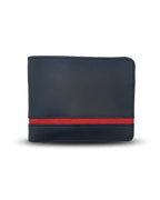 Dito Dotted Red Bifold Wallet (Pure Cow Leather)