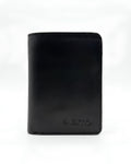 Dito Ultra Black Bifold Wallet (Pure Cow Leather)