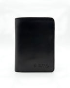Dito Ultra Black Bifold Wallet (Pure Cow Leather)