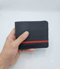 Dito Dotted Red Bifold Wallet (Pure Cow Leather)
