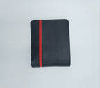 Dito Dotted Red Bifold Wallet (Pure Cow Leather)