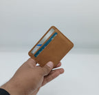 Dito Camel Double side Card Hollder (Pure Leather)