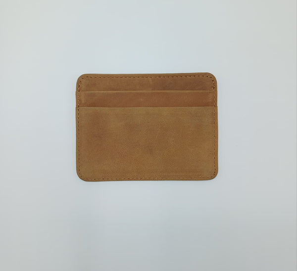 Dito Camel Double side Card Hollder (Pure Leather)